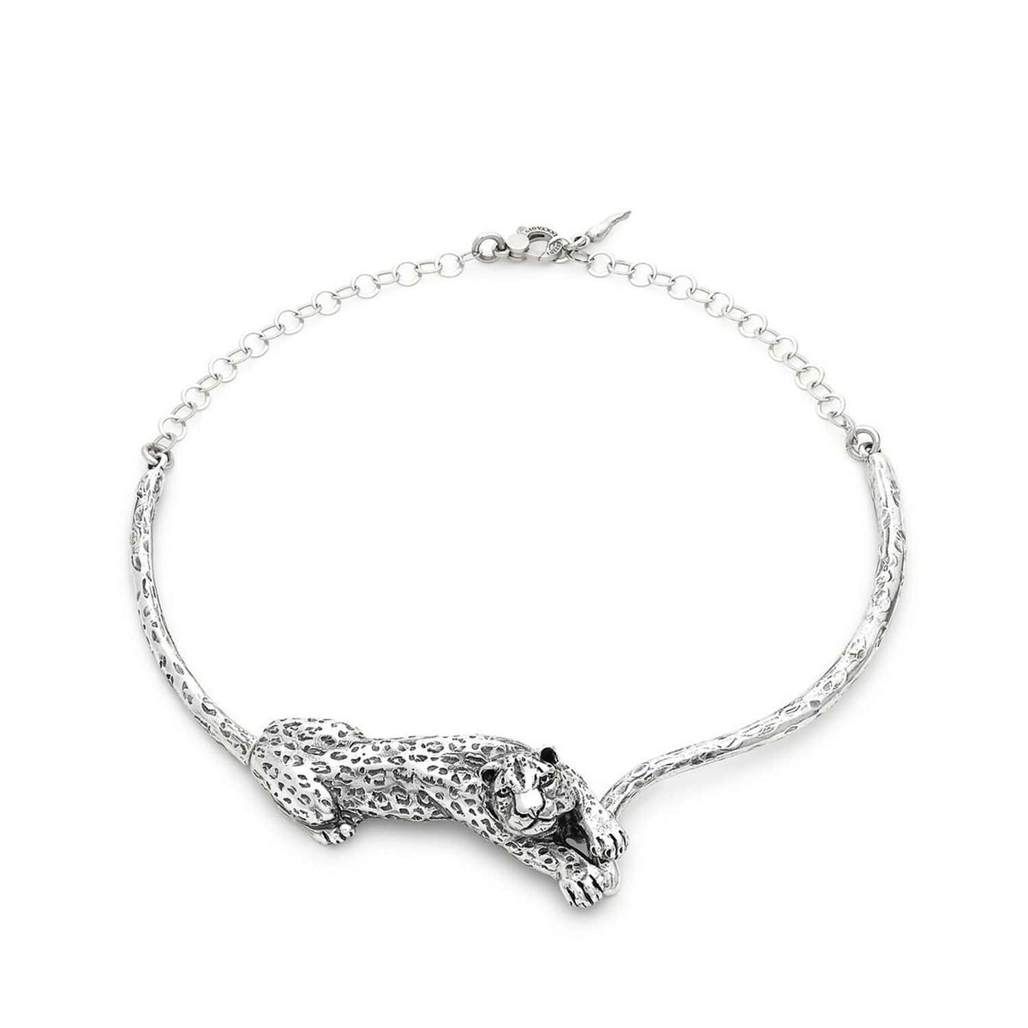 COLLANA LEOPARDO CM 45
