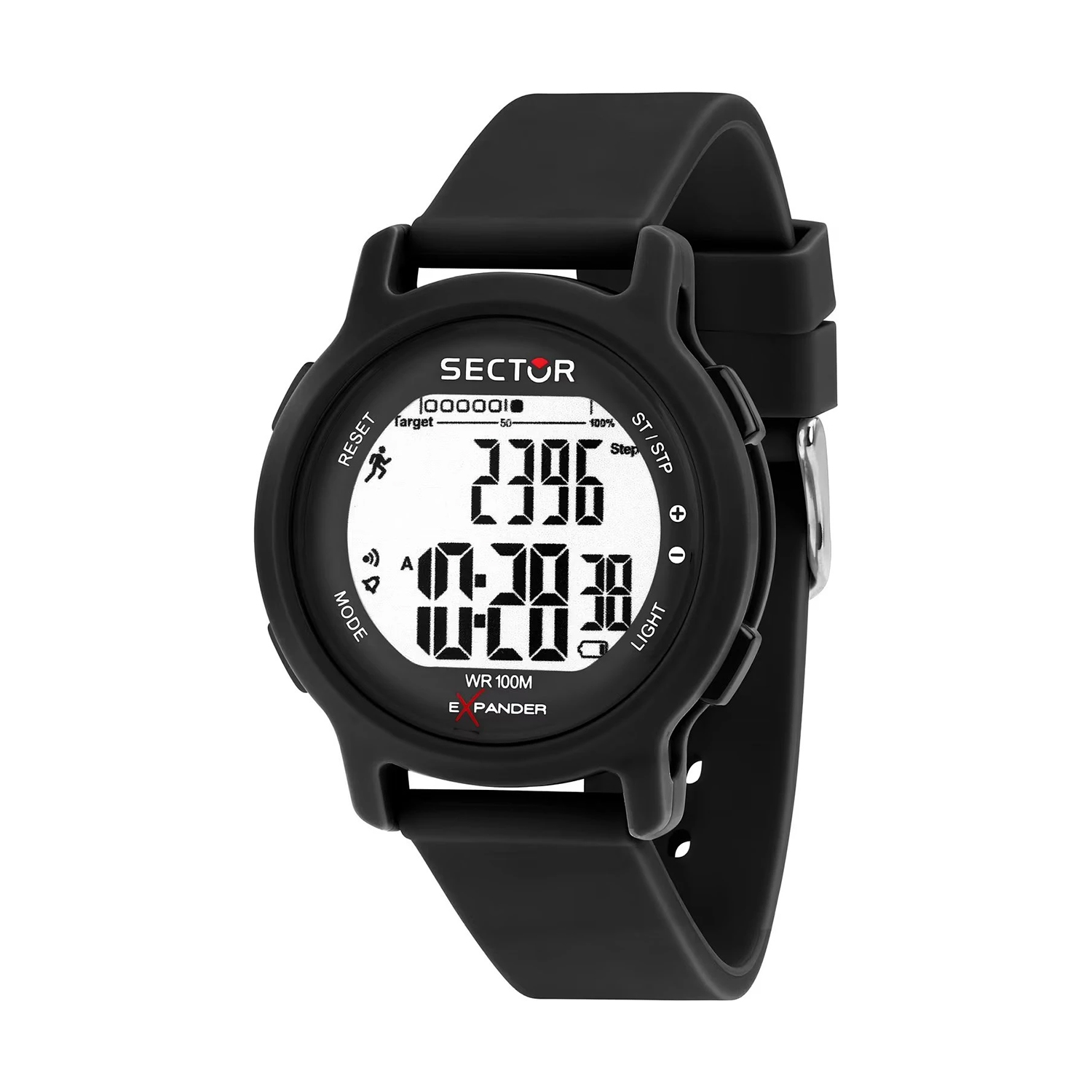 EX-27 43MM DIGITAL BLACK DIAL