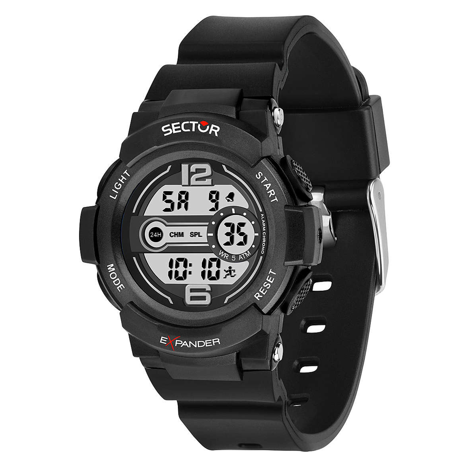 EX-16 40MM DIGITAL BLACK DIAL