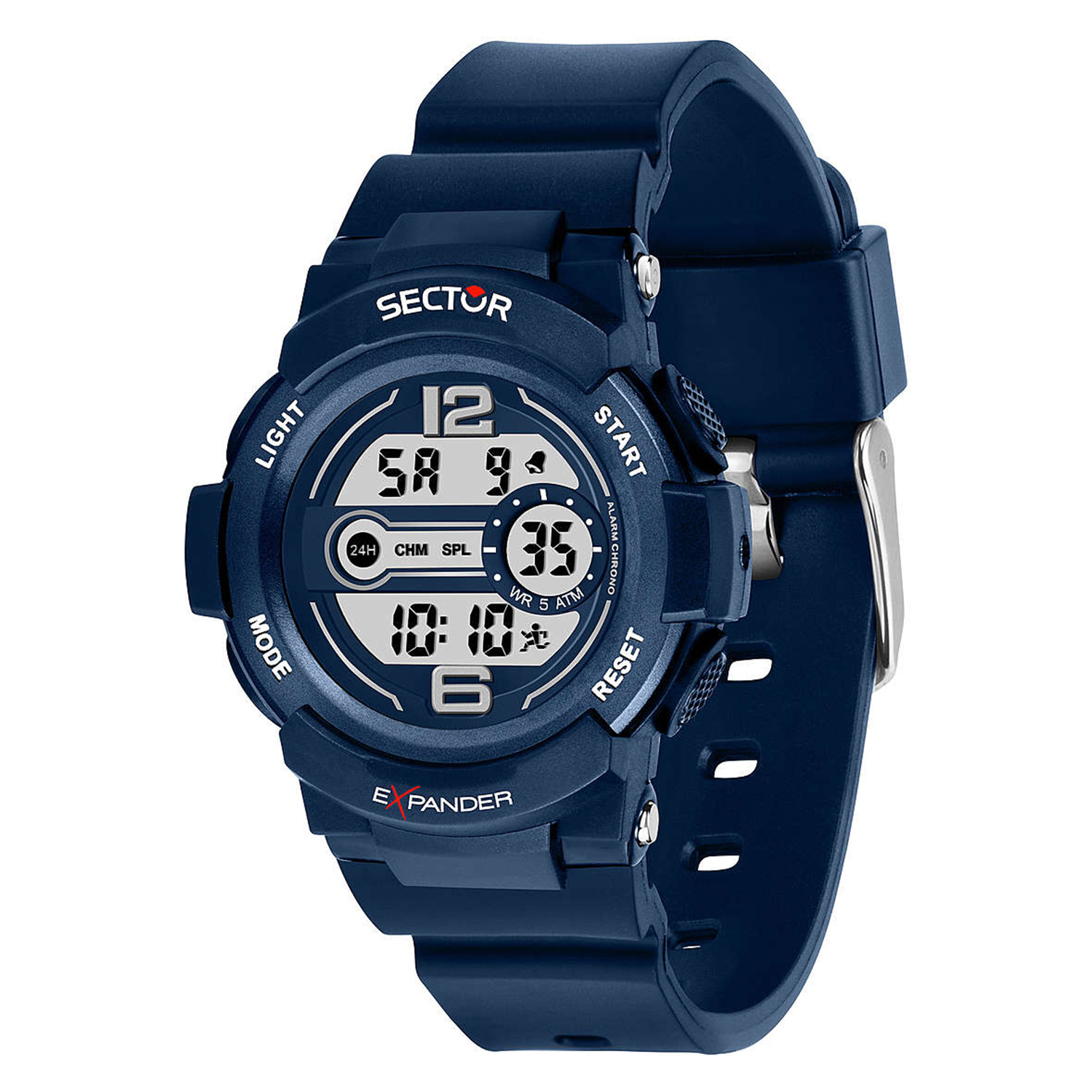 EX-16 40MM DIGITAL BLUE DIAL