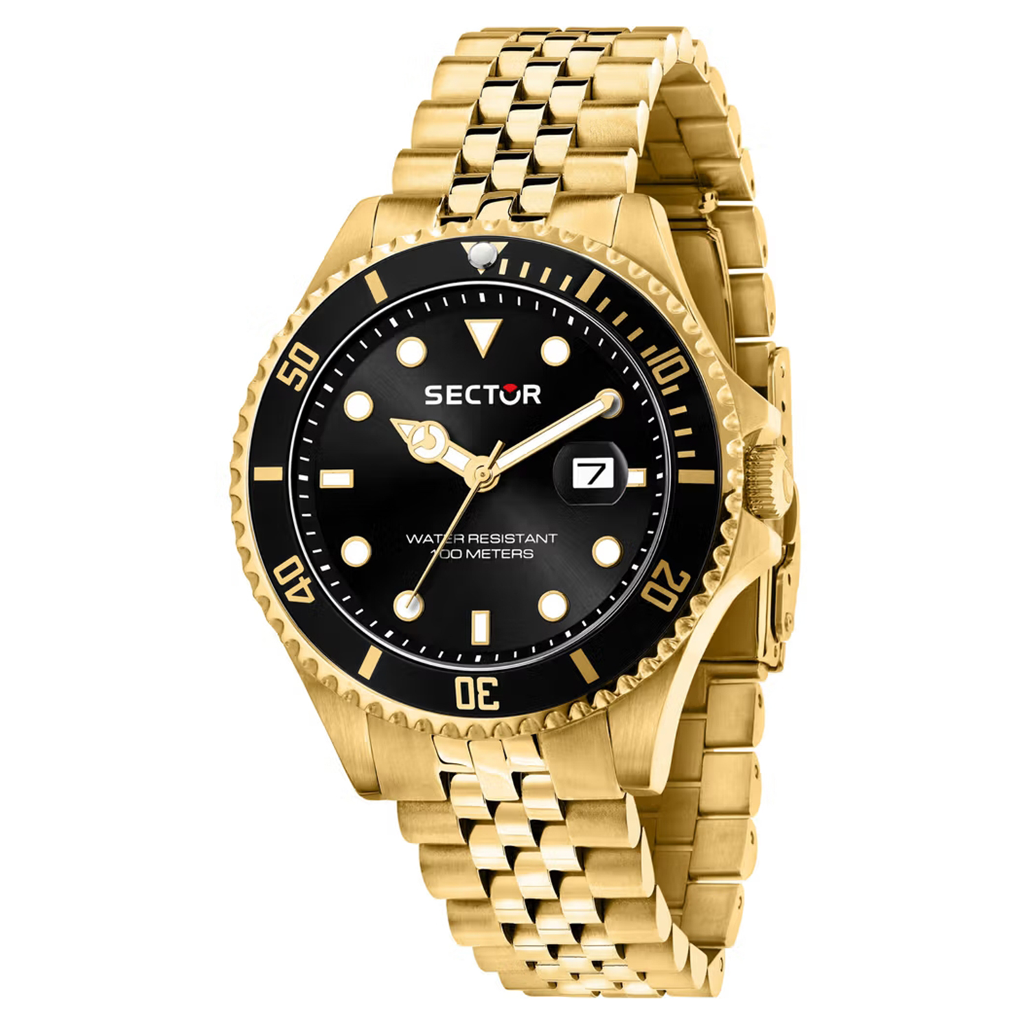 230 43MM 3H BLACK DIAL