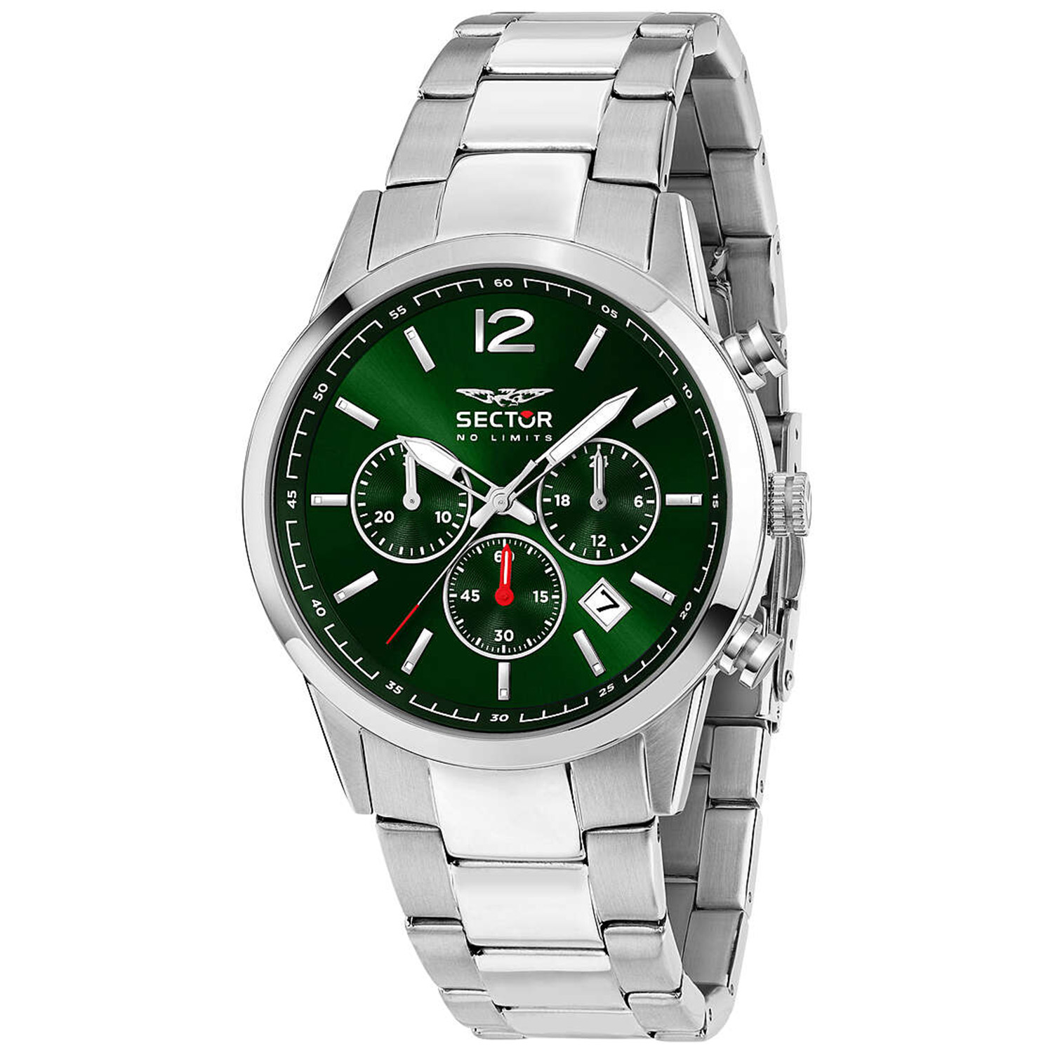 660 42MM CHR GREEN DIAL