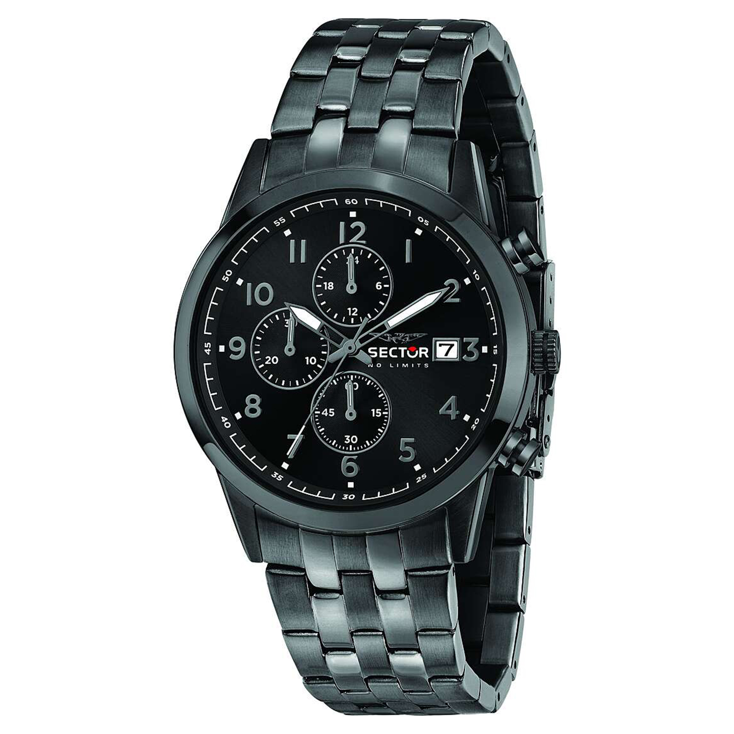 660 42MM CHR BLACK DIAL