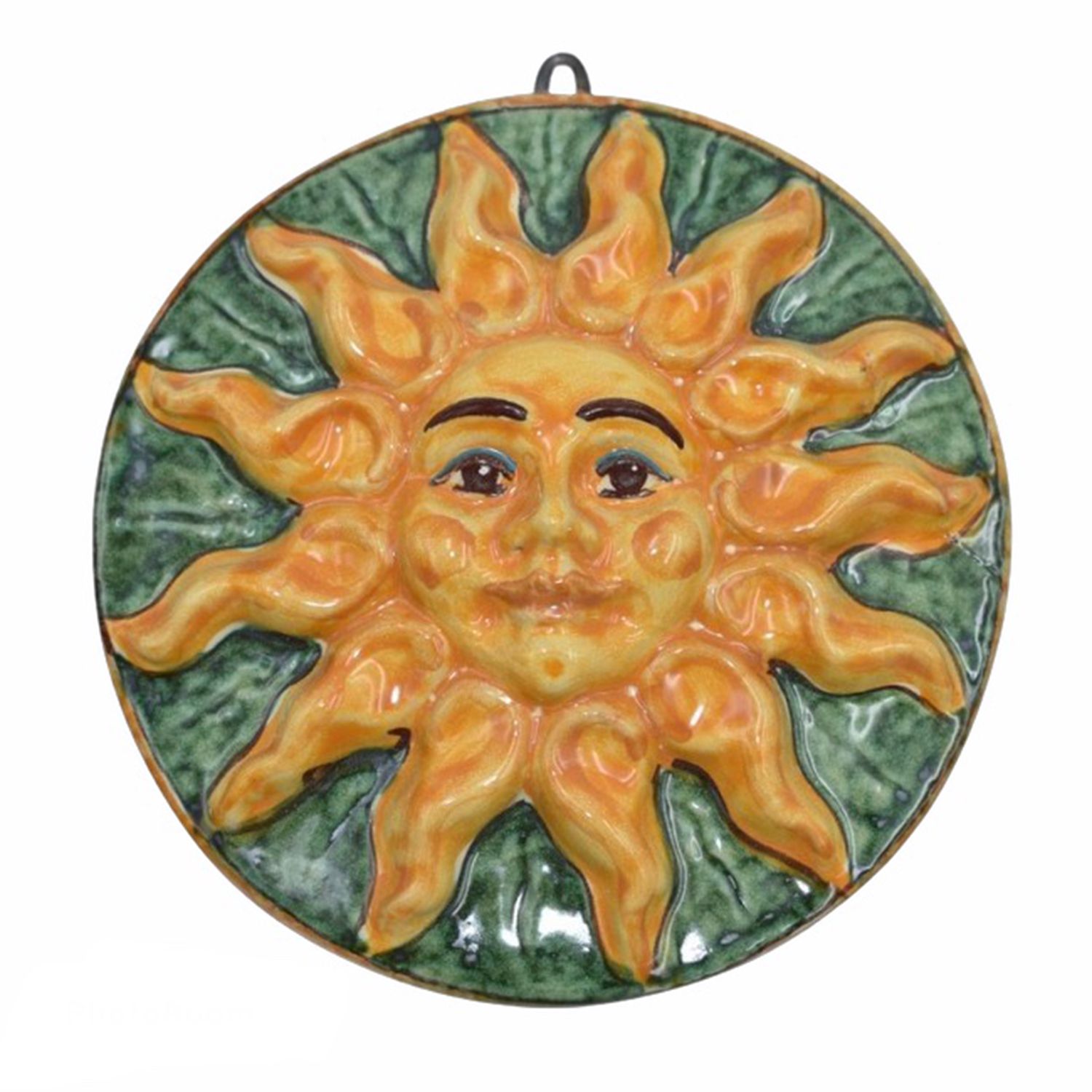 SOLE DISCO Ø 25 VERDE/ARANCIO