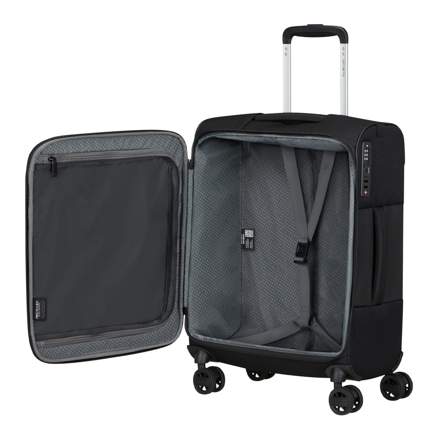 VAYCAY SPINNER 55/20 L 40CM BLACK