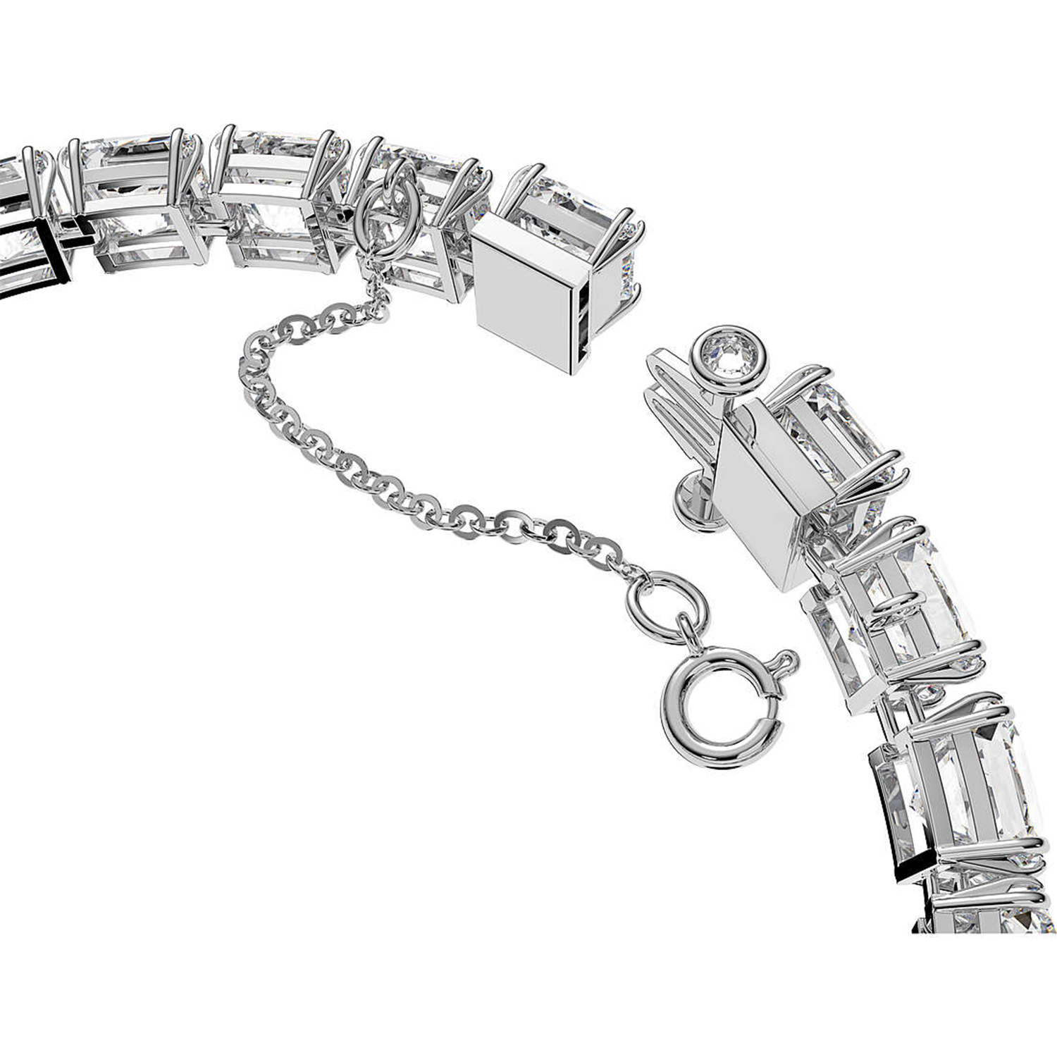 MILLENNIA BRACCIALE S SQR WHITE RHS