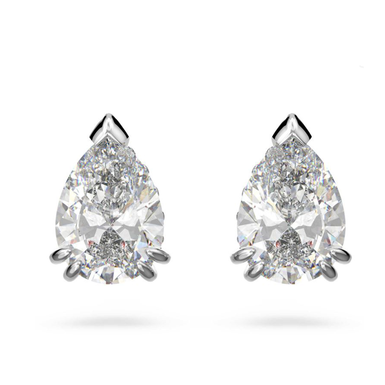 MILLENIA ORECCHINO A BUCO STUD PEAR WHI