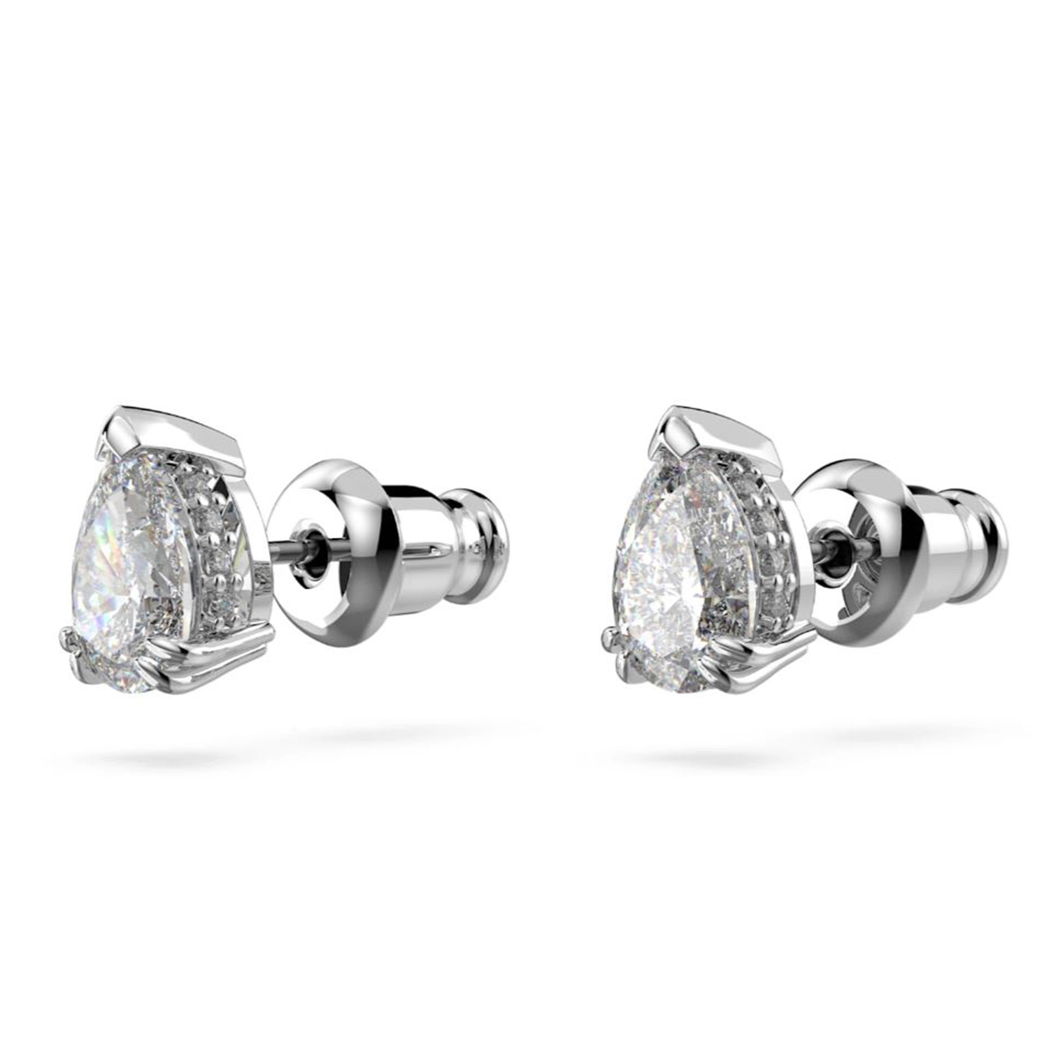 MILLENIA ORECCHINO A BUCO STUD PEAR WHI