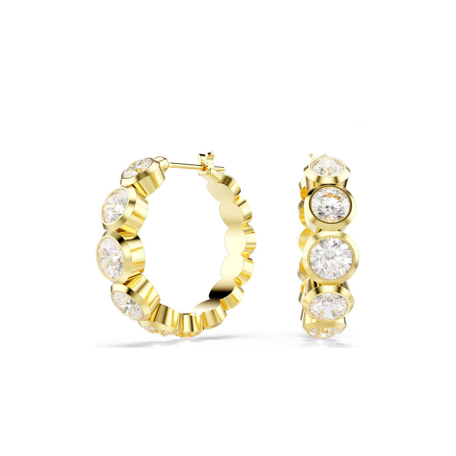 IMBER ORECCHINI A BUCO HOOP WHITE