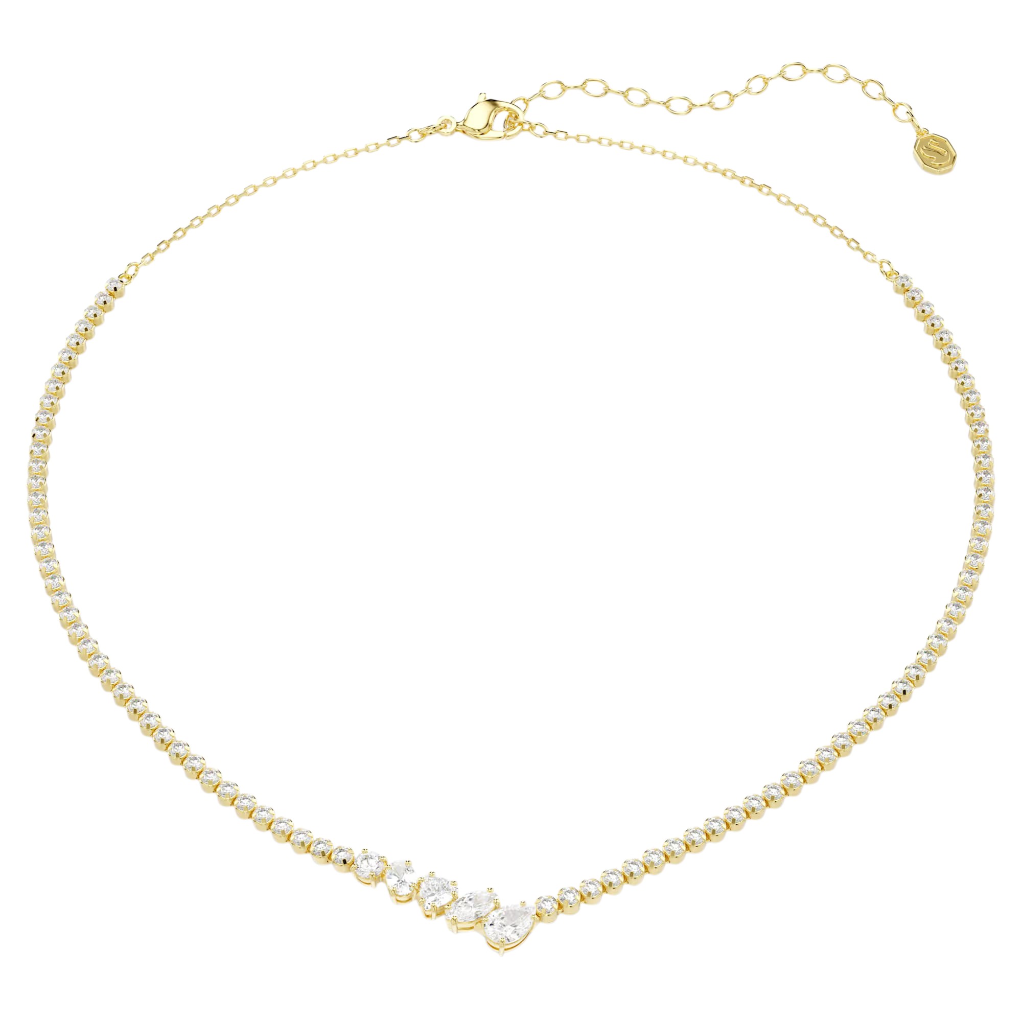 MESMERA:COLLANA V-SHAPE WHI/GOS