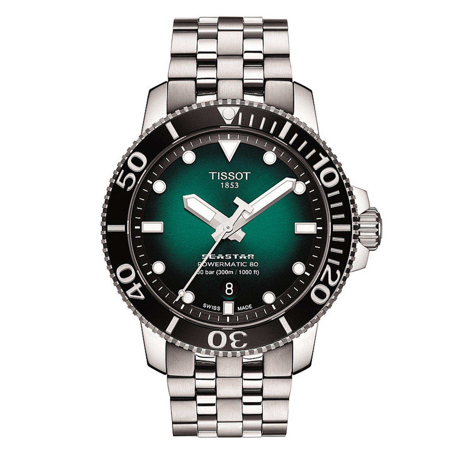 TISSOT SEASTAR 1000 POWERMATIC 80 VERDE