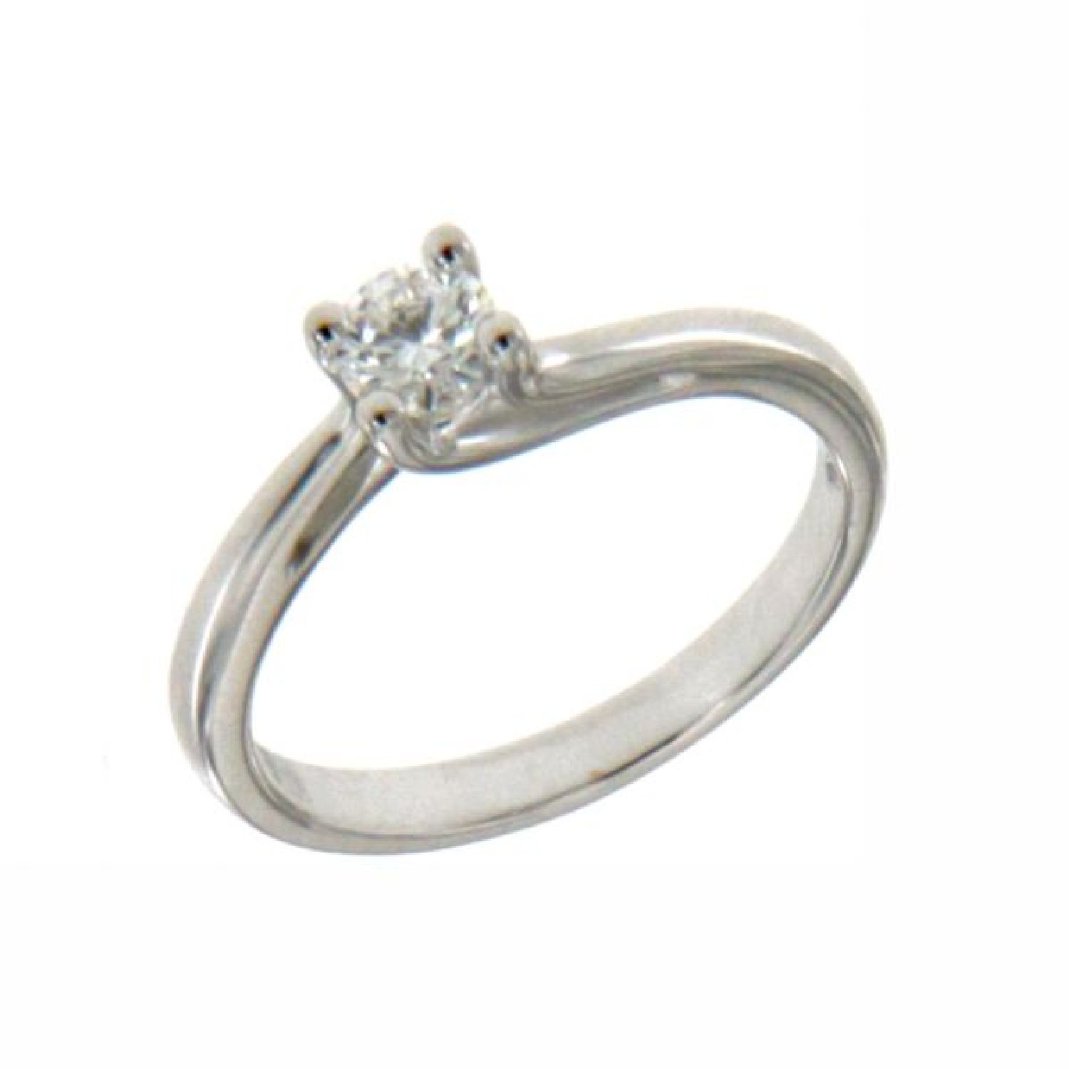 ANELLO BRILLANTE SOLITARIO 0,32 G-VS