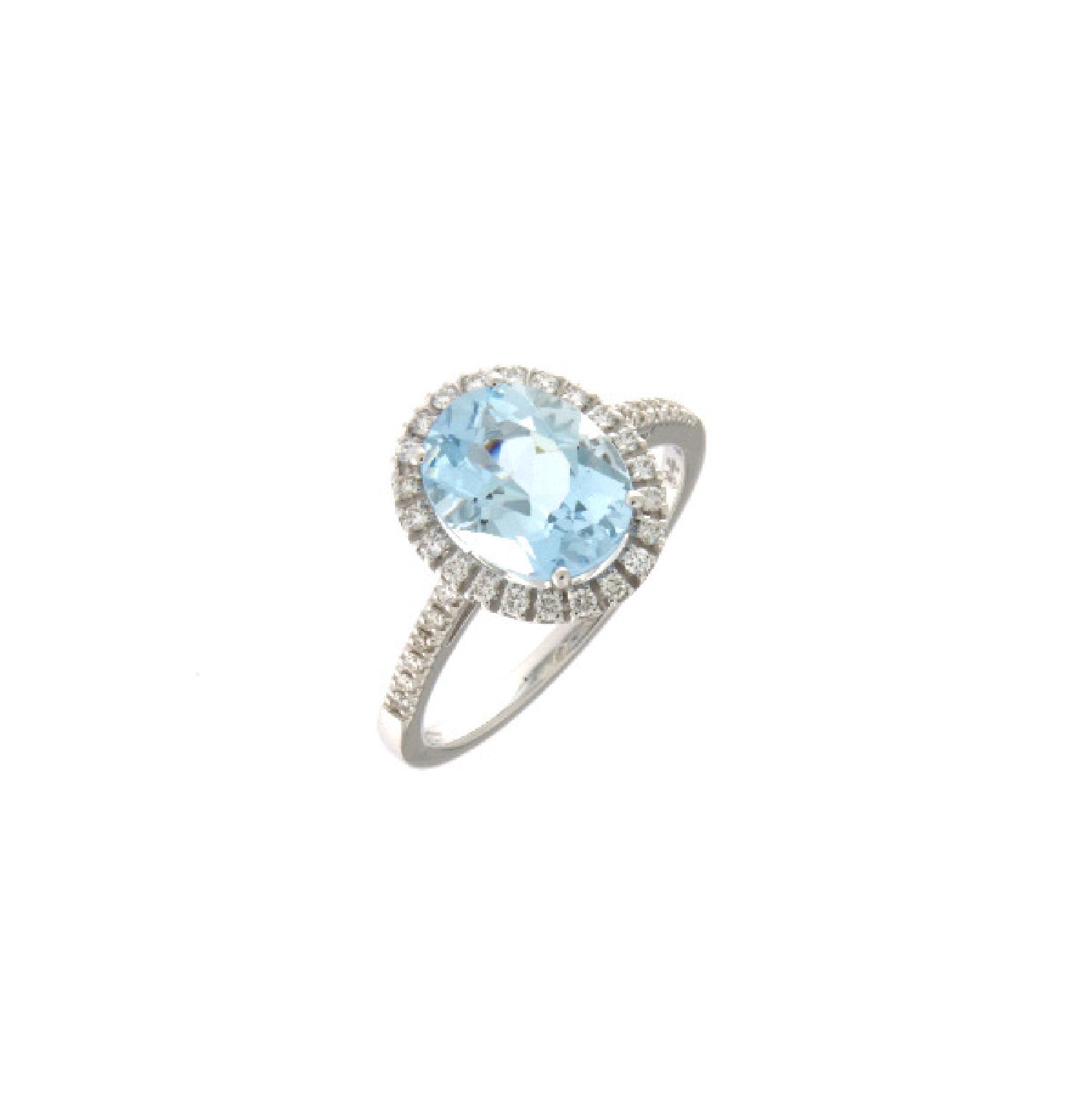 ANELLO ACQUAMARINA CT 2,82 BRILL 0,21
