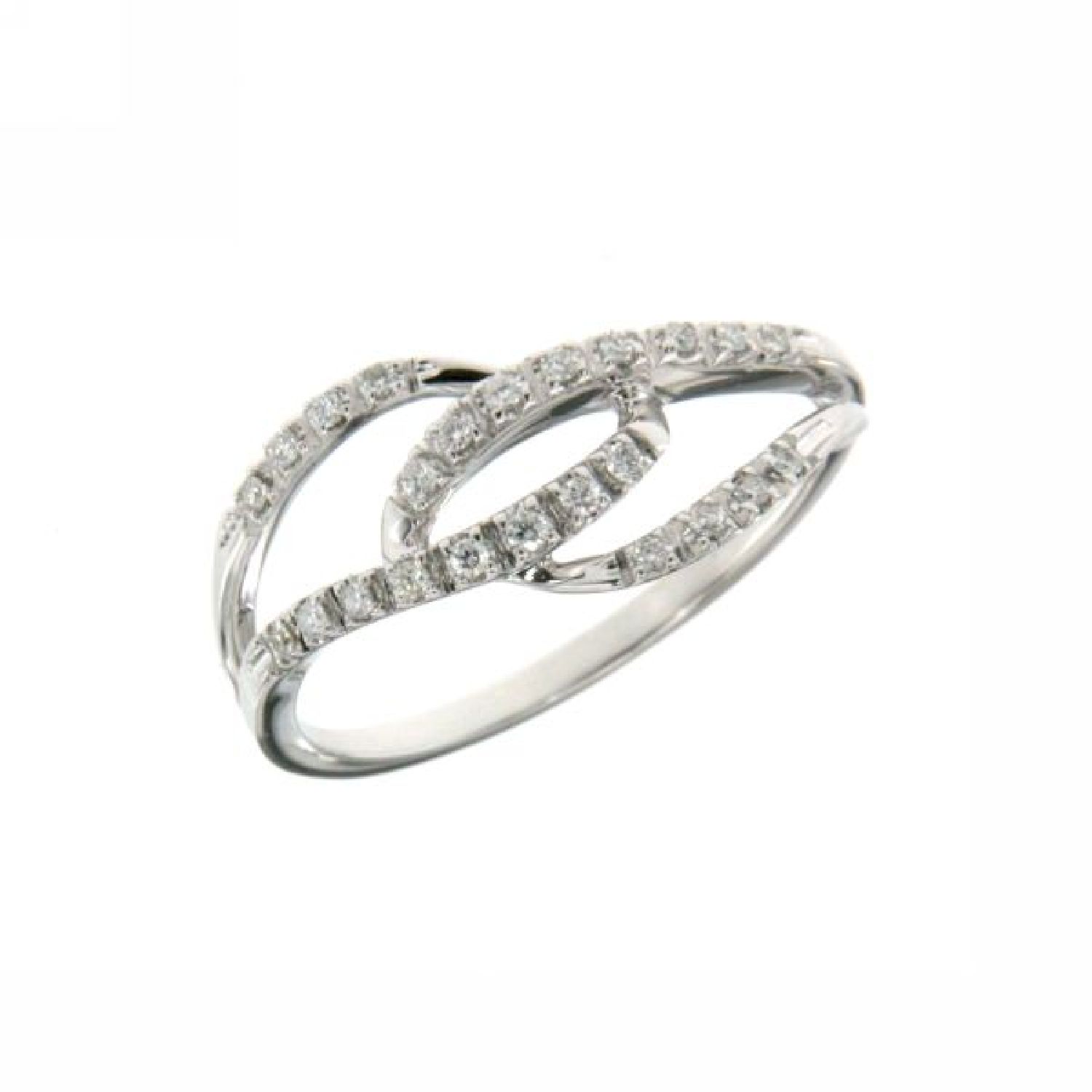 ANELLO FANTASIA BRILLANTI CT 0,11 G-VS
