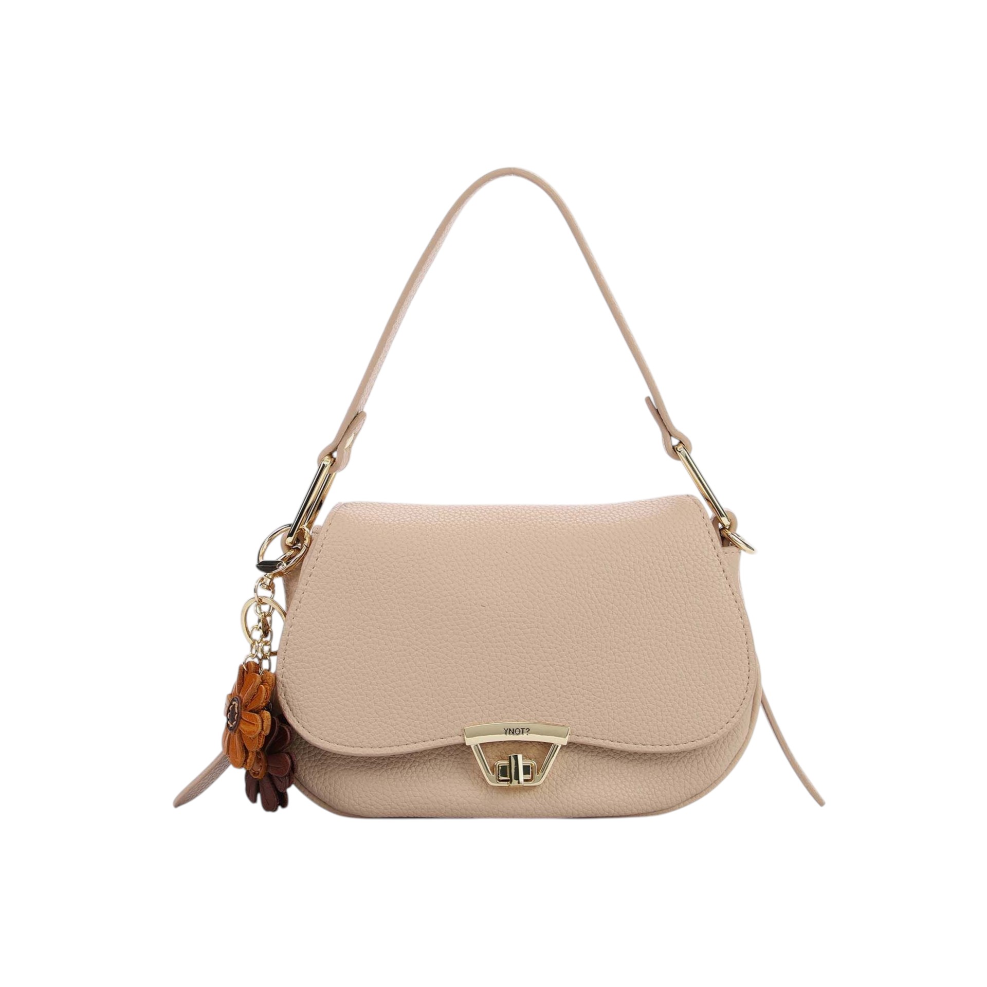 FLAP BAG SMALL NUDE