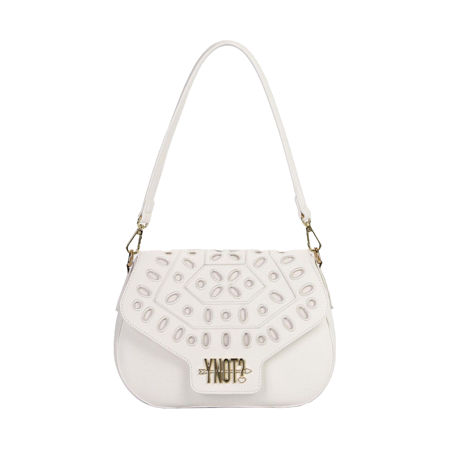 FLAP BAG WHITE